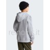THE NORTH FACE FELPA UNISEX CON CAPPUCCIO TEEN TNF ESSENTIAL DREW PEAK HOODIE TNF Pale Grey Heather Ragazzo. g grigio