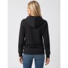 FELPA CON CAPPUCCIO E STRASS da Donna. NERO BXW0404723BA g NERO Boxeur des rues