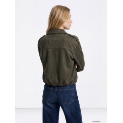 Tiffosi giubbotto verde in ecodaino da Donna. 10067790 Nixie_1 g 829 Waterfall