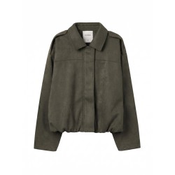 Tiffosi giubbotto verde in ecodaino da Donna. 10067790 Nixie_1 g 829 Waterfall