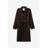 Tiffosi cappotto trench marrone da Donna. 10067797 Suez_2 g 290 Chocolate Brown