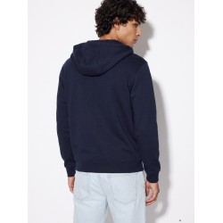 Tiffosi felpa full zip con cappuccio da ragazzo e uomo. 10066859 James g 788 Twilight Blue blu