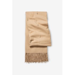 Tiffosi sciarpa beige con...